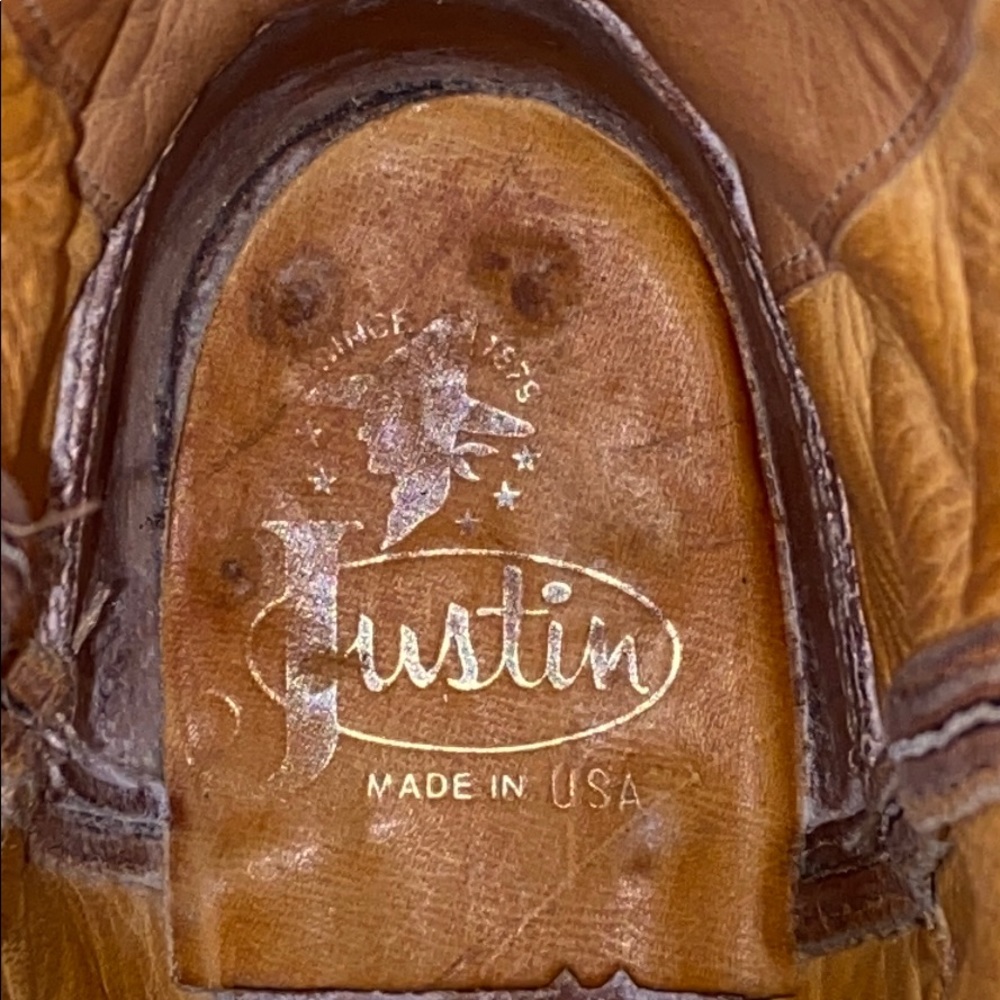 Justin western Boots 👢 - Picture 12 of 16